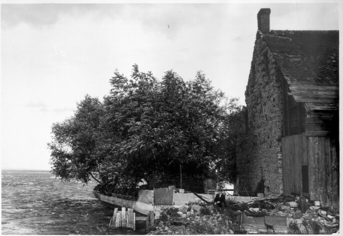 Moulin des Jésuites.- L'île et la jetée.- 1909